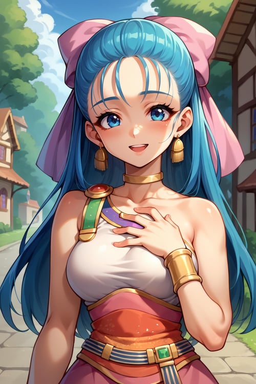Nera Briscoletti/Flora/フローラ ルドマン (Dragon Quest V: Hand of the Heavenly Bride) SDXL LoRA [Pony Diffusion] by novowels on Te...