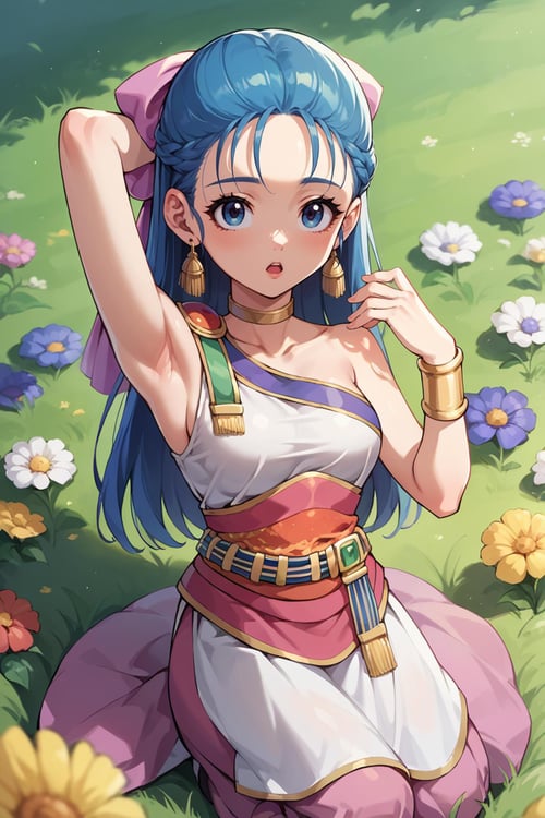 Nera Briscoletti/Flora/フローラ ルドマン (Dragon Quest V: Hand of the Heavenly Bride) SDXL LoRA [Pony Diffusion] by novowels on Te...