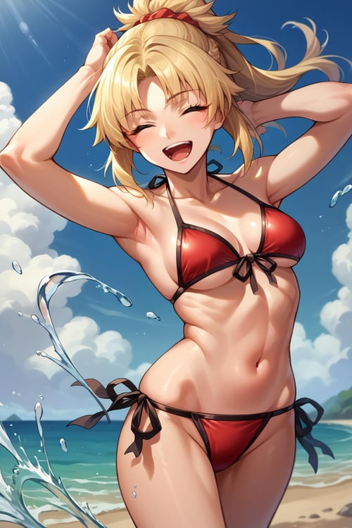Mordred/モードレッド (Fate/Apocrypha) SDXL LoRA | 6+ Outfits [Pony Diffusion] by novowels on Tensor.Art