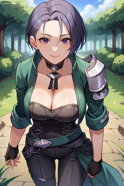 Shamir Nevrand/シャミア (Fire Emblem: Three Houses) SDXL LoRA | 3 Outfits [Pony Diffusion] by novowels on Tensor.Art