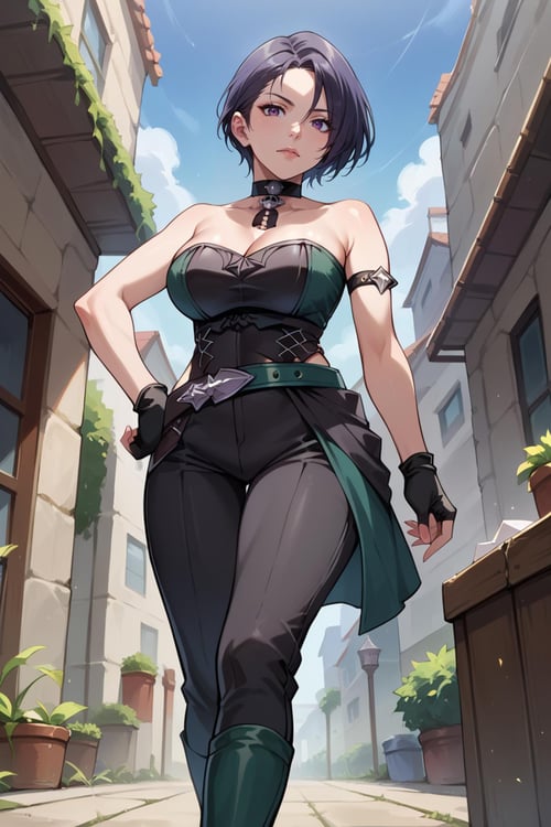 Shamir Nevrand/シャミア (Fire Emblem: Three Houses) SDXL LoRA | 3 Outfits [Pony Diffusion] by novowels on Tensor.Art