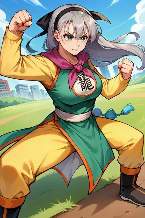 Fighter/Martial Artist/武闘家 (Dragon Quest III) SDXL LoRA [Pony Diffusion] by novowels on Tensor.Art