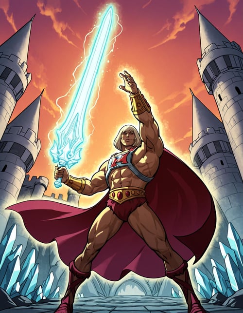 He-Man [Illustrious & Pony XL] by DennisSchöneberg on Tensor.Art