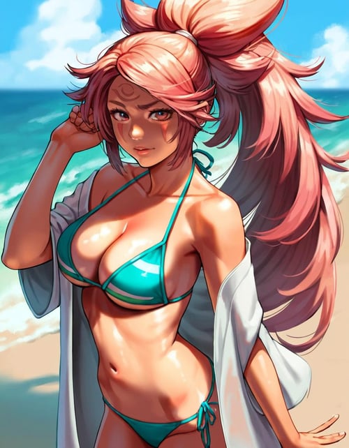 Uzuki Mei (卯月めい) / Yuzu Natsuki artstyle (Pixiv, etc) [Pony] by stahlregen on Tensor.Art