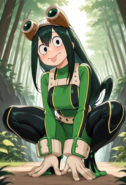 Tsuyu Asui | Froppy | My Hero Academia (illustrious SDXL LoRA) by Midnightcrawler on Tensor.Art