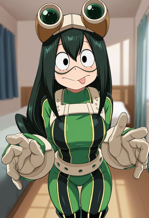 Tsuyu Asui | Froppy | My Hero Academia (illustrious SDXL LoRA) by Midnightcrawler on Tensor.Art