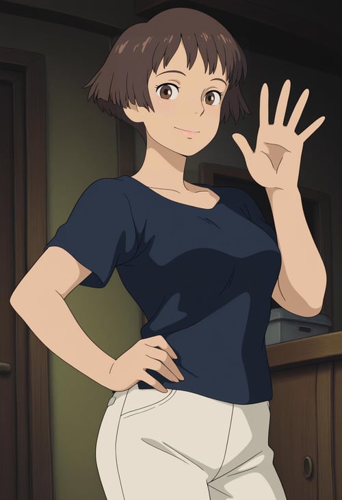 Lisa-Gake no Ue no Ponyo by kageno on Tensor.Art