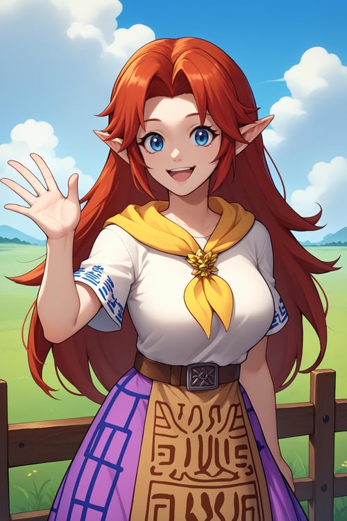 ***** Malon/Cremia/マロン (The Legend of Zelda: Ocarina of Time/Majora's Mask) SDXL LoRA [Pony Diffusion] by novowels on Tens...