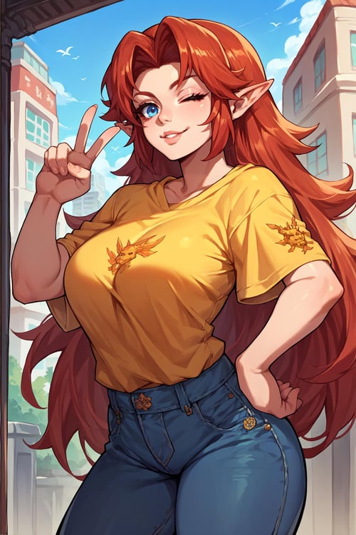 ***** Malon/Cremia/マロン (The Legend of Zelda: Ocarina of Time/Majora's Mask) SDXL LoRA [Pony Diffusion] by novowels on Tens...