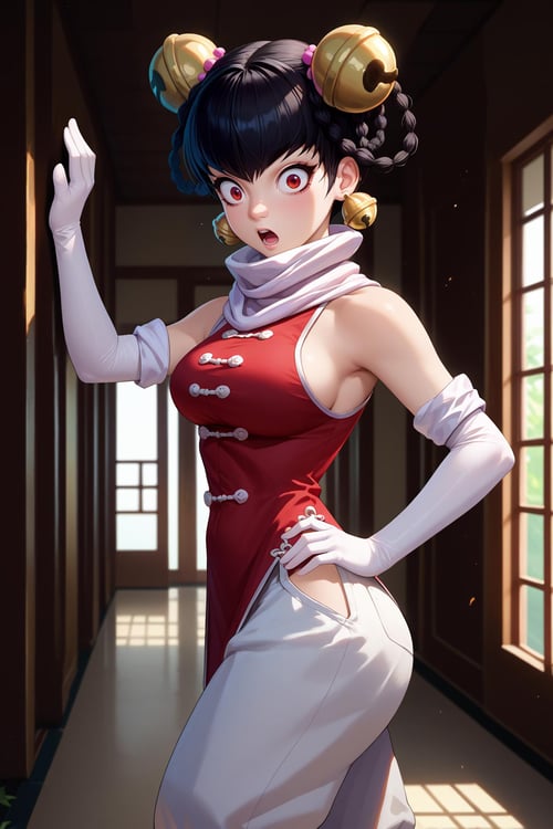 Lin Lin/リンリン (One-Punch Man) SDXL LoRA [Pony Diffusion] by novowels on Tensor.Art