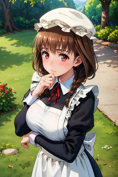 Older Sister Maid/Maid Ane/メイド姉 (Maoyuu Maou Yuusha) LoRA by novowels on Tensor.Art