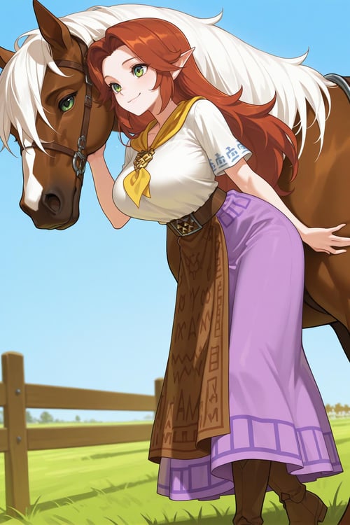 ***** Malon/Cremia/マロン (The Legend of Zelda: Ocarina of Time/Majora's Mask) SDXL LoRA [Illustrious] by novowels on Tensor.Art