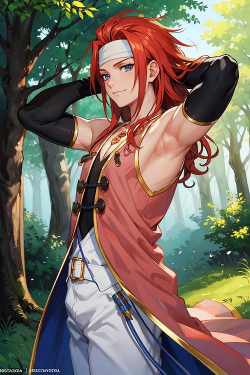 Zelos Wilder (Tales of Symphonia) LoRA by novowels on Tensor.Art