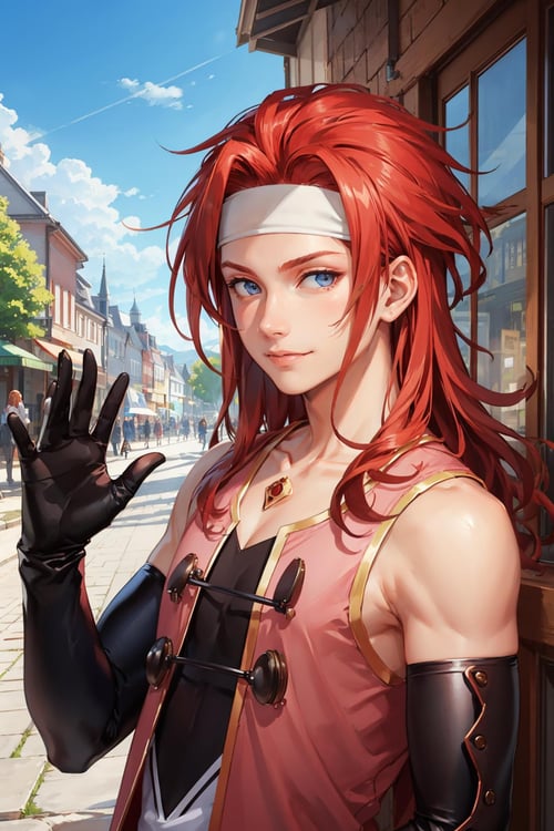 Zelos Wilder (Tales of Symphonia) LoRA by novowels on Tensor.Art