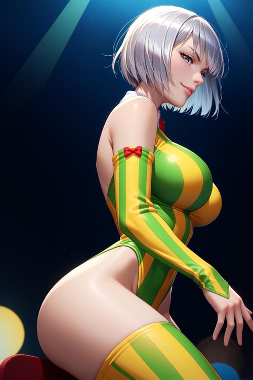 Shirogane Saiga/Eleonore/才賀 しろがね/エレオノール (Karakuri Circus) SDXL LoRA [Pony Diffusion] by novowels on Tensor.Art