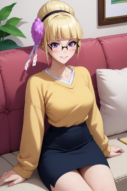 Mashiro/真白 (Mushibugyou) SDXL LoRA [Pony Diffusion] by novowels on Tensor.Art