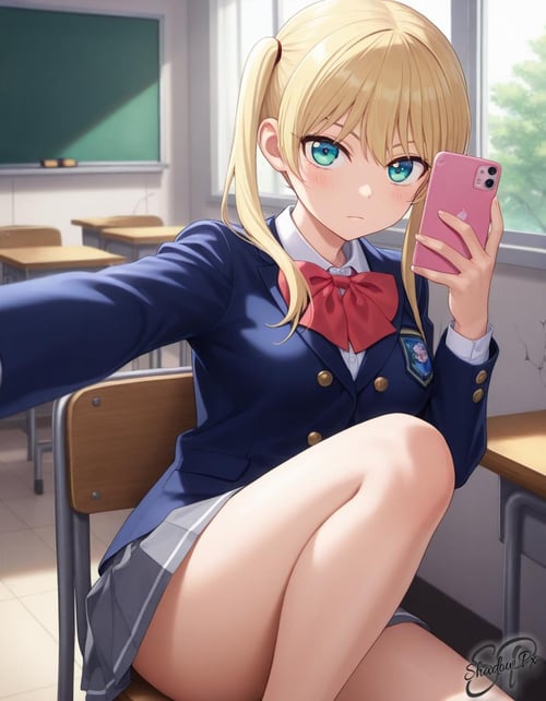 Rika Hoshizaki [Kanojo mo kanojo] [Illustrious] by ShadowPx on Tensor.Art