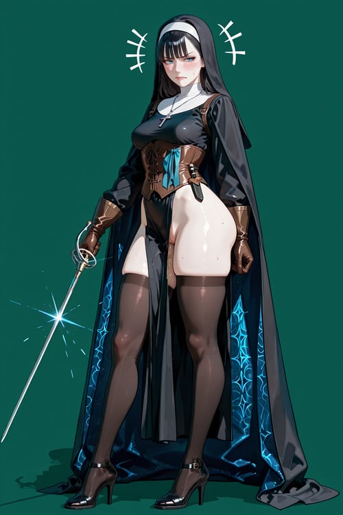 Battle Nun Arya by Harvey on Tensor.Art