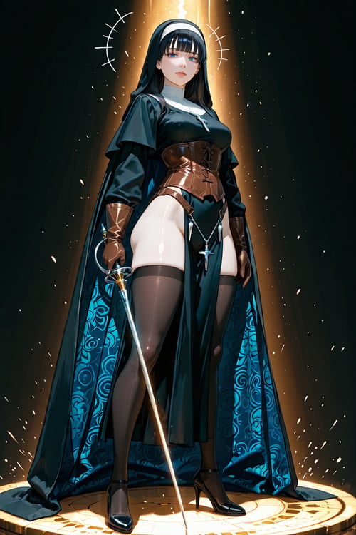Battle Nun Arya by Harvey on Tensor.Art