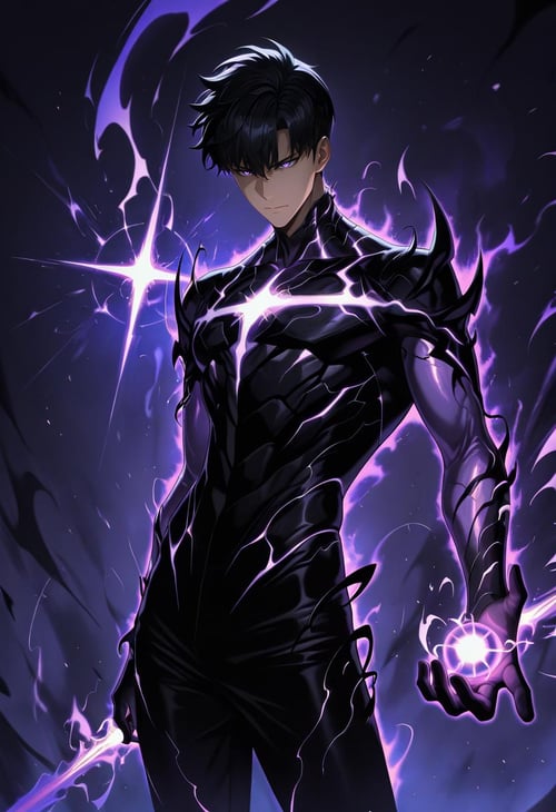 Sung Jin-woo (Solo Leveling) by lXlBaNNeR on Tensor.Art