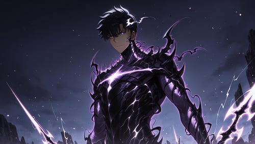 Sung Jin-woo (Solo Leveling) by lXlBaNNeR on Tensor.Art