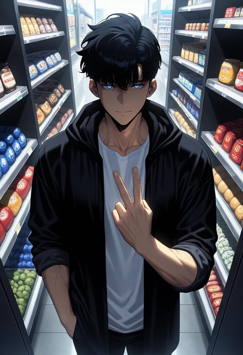 Sung Jin-woo (Solo Leveling) by lXlBaNNeR on Tensor.Art
