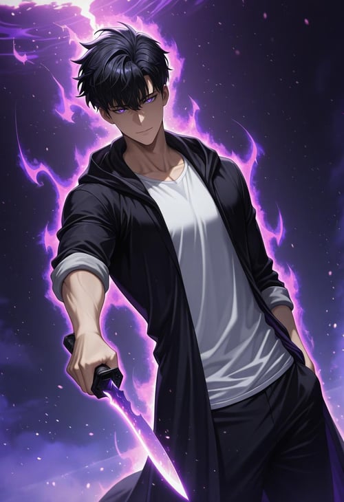 Sung Jin-woo (Solo Leveling) by lXlBaNNeR on Tensor.Art