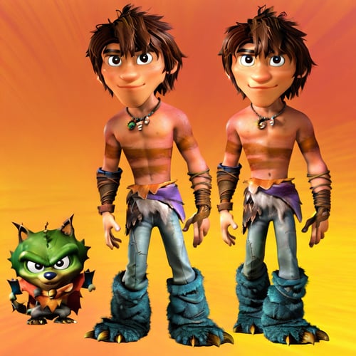Guy from The Croods by GuyleD A.I on Tensor.Art