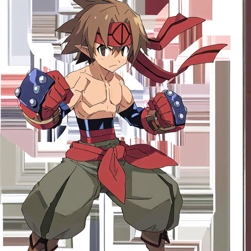 Male Warrior from Disgaea by GuyleD A.I on Tensor.Art