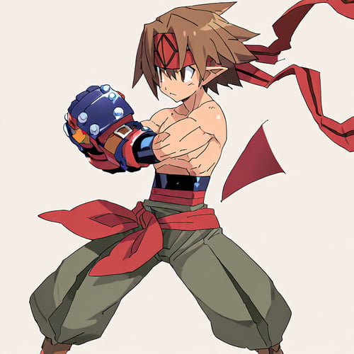 Male Warrior from Disgaea by GuyleD A.I on Tensor.Art