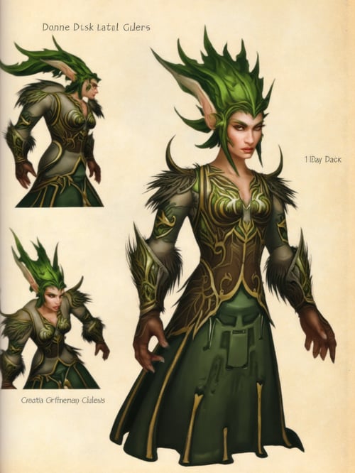 Nemionem - Fantasy Concept Artbook by nemionem on Tensor.Art