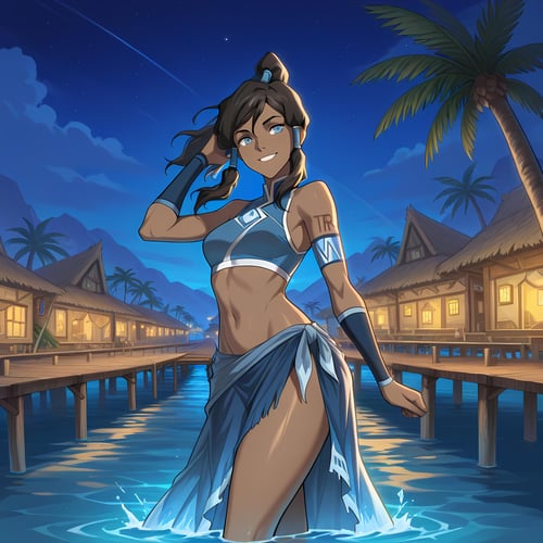 Tropical Village by Navedaxu on Tensor.Art