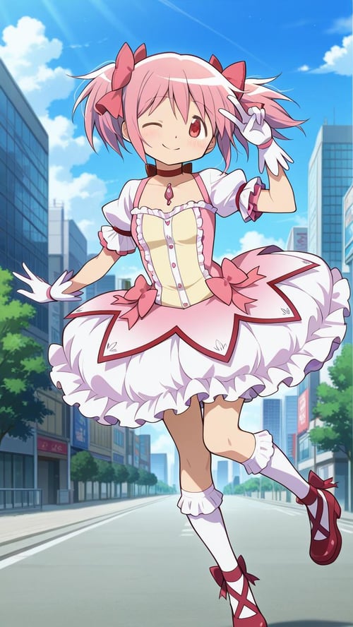 Madoka Kaname (鹿目 まどか) - Puella Magi Madoka Magica (Illustrious) by ILoveMaids on Tensor.Art