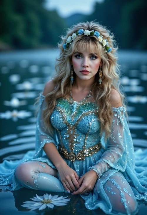 Stevie Nicks (Flux) "1980s" - Singer by NOVA-STERLING on Tensor.Art
