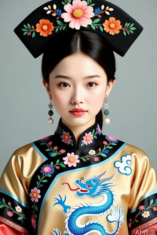 清朝女子 by 一起旅行 on Tensor.Art