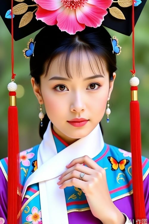 清朝女子 by 一起旅行 on Tensor.Art