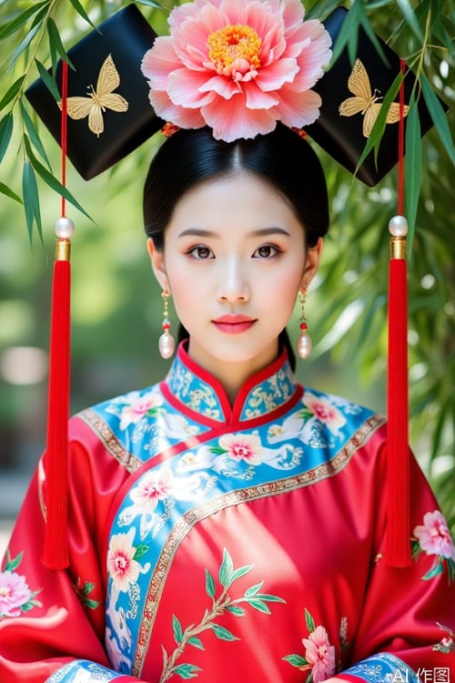 清朝女子 by 一起旅行 on Tensor.Art