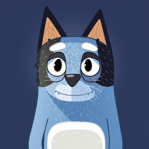Bluey Style by Touch Night on Tensor.Art