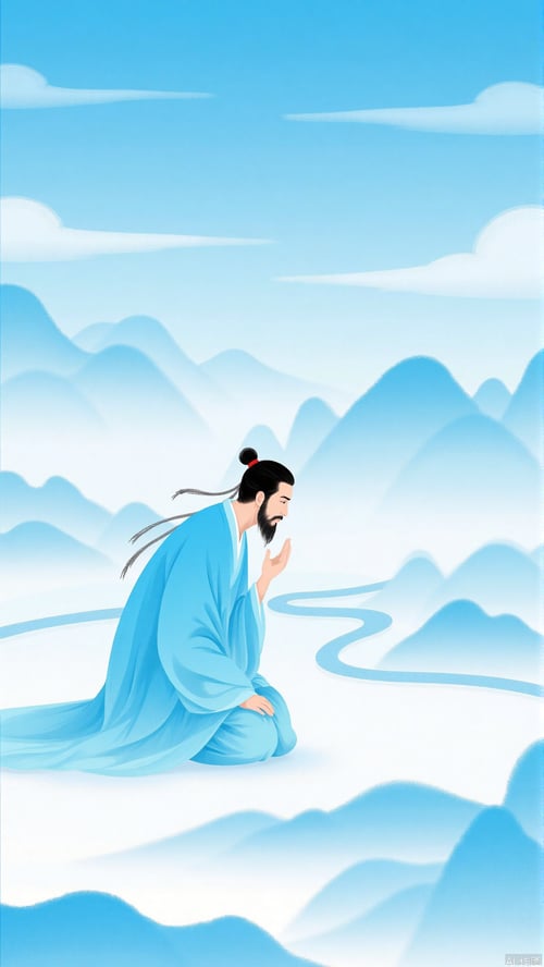 简约中国风插画 by 醉梦星河 on Tensor.Art
