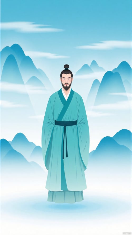 简约中国风插画 by 醉梦星河 on Tensor.Art