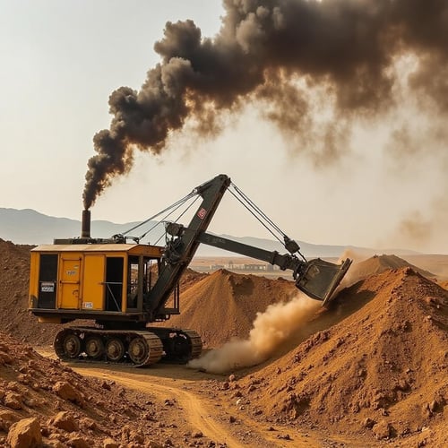 Steam Shovel by colinu on Tensor.Art