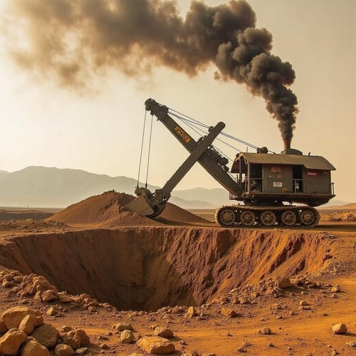 Steam Shovel by colinu on Tensor.Art