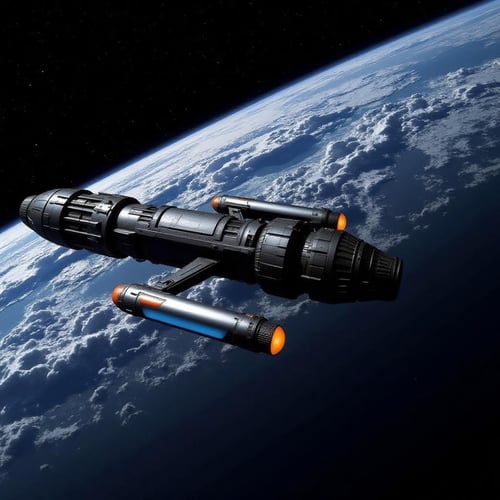 Phoenix Space Ship (Star Trek First Contact) by colinu on Tensor.Art