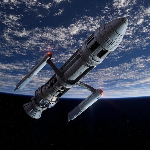 Phoenix Space Ship (Star Trek First Contact) by colinu on Tensor.Art