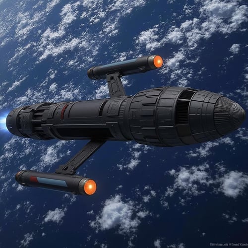 Phoenix Space Ship (Star Trek First Contact) by colinu on Tensor.Art