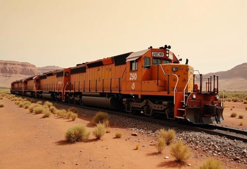 SD40 Train Locomotive by colinu on Tensor.Art