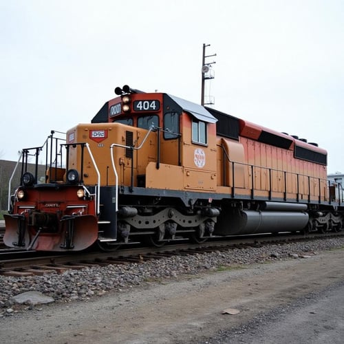 SD40 Train Locomotive by colinu on Tensor.Art