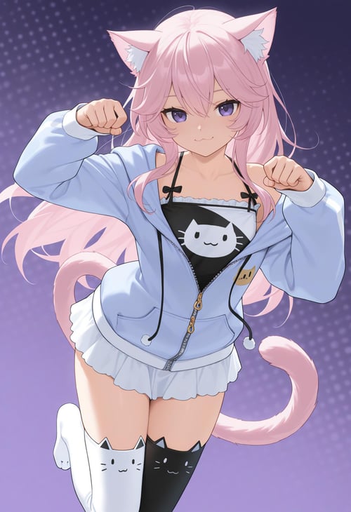 Nyatasha Nyanners (5 Outfits) | Independent VTuber | [IllustriousXL] by ChameleonAI on Tensor.Art