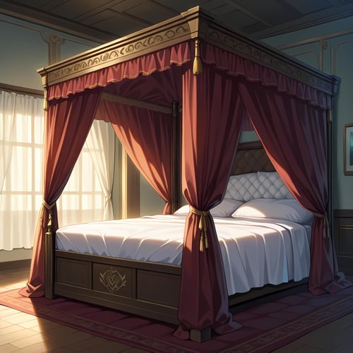 Canopy Bed by Navedaxu on Tensor.Art