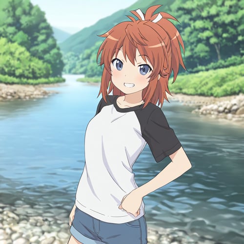 Koshigaya natsumi 越谷夏海 (Non Non Biyori のんのんびより)  by A1tan on Tensor.Art